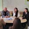 Студенти-управлінці взяли участь у депутатському прийомі виборців.